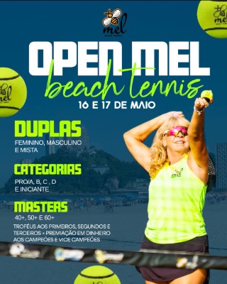 Logo Open Mel Beach Tennis