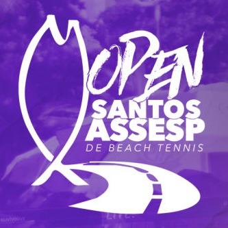 Logo OPEN SANTOS ASSESP DE BEACH TENNIS